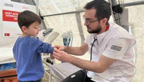 Deprem Bölgesinde Çalışmalarımızı Sürdürüyoruz 