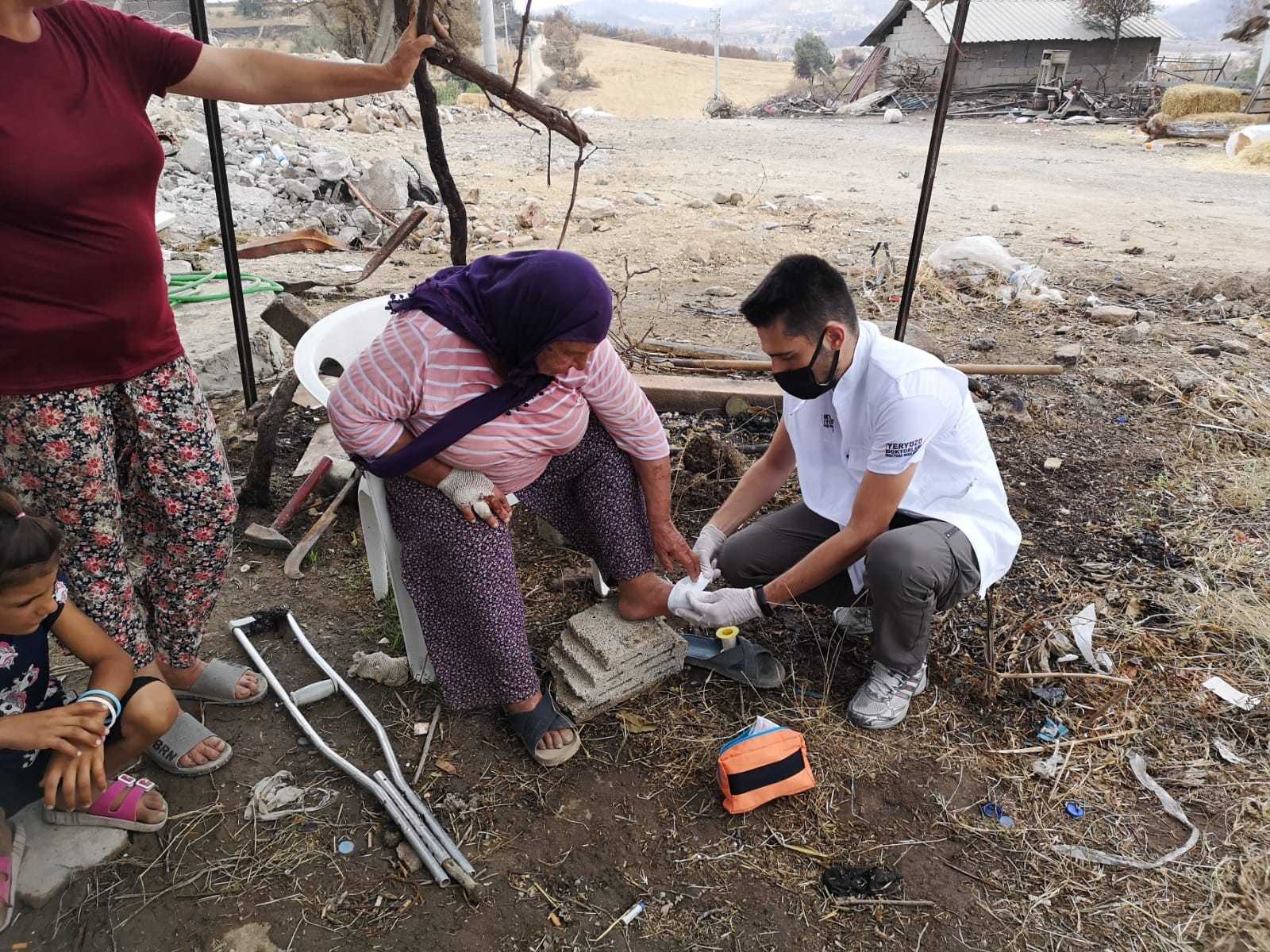 Orman Yangınlarından Etkilenenleri Yalnız Bırakmadık