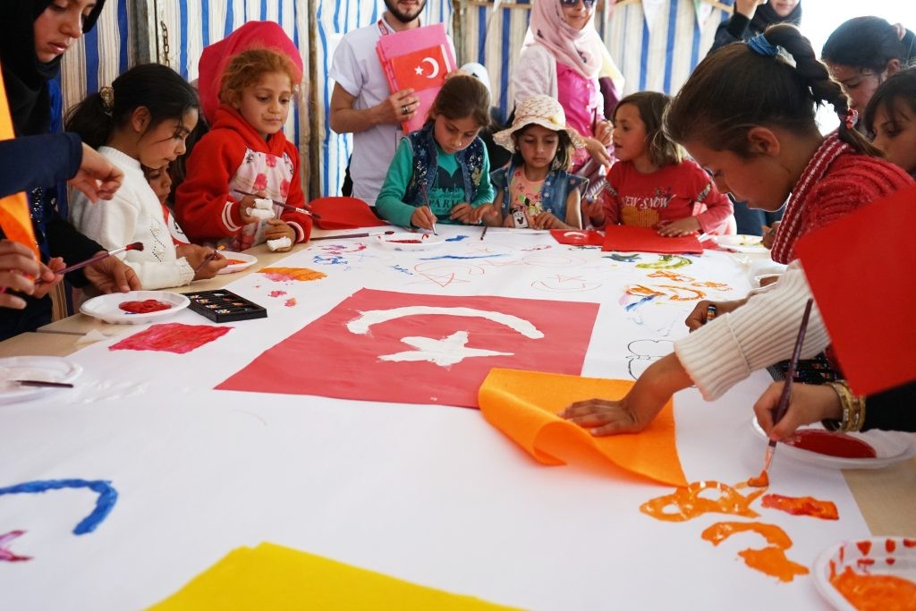 Sınır Ötesinde 23 Nisan Şenliği Düzenledik