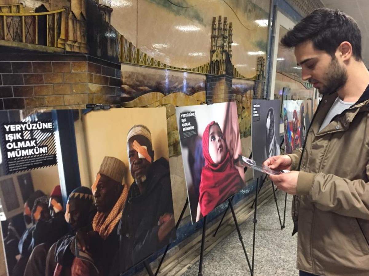 "Brighter Days To See" Exhibition At Yenikapı Station