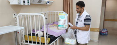 Gazze'de Zorlu Şartlar Altında Yardım Ulaştırıyoruz