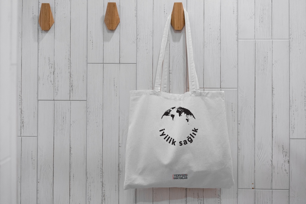 "Goodness. Health." Large Totebag & Wallet 