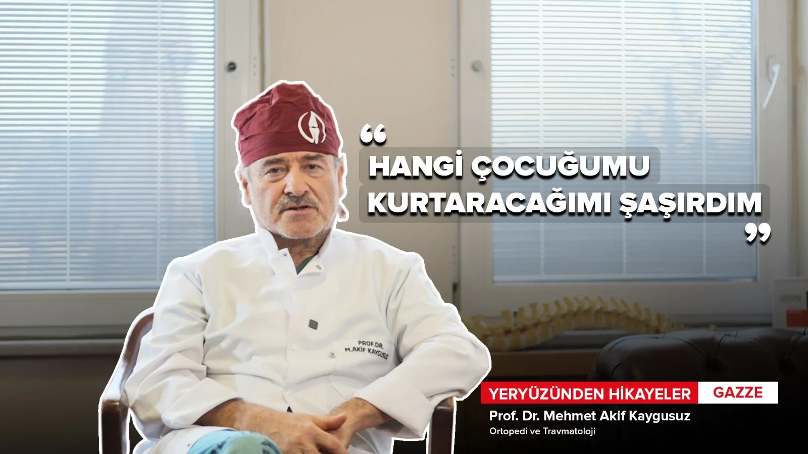 YERYÜZÜNDEN HİKAYELER: GAZZE "HANGİ ÇOCUĞUMU KURTARACAĞIMI ŞAŞIRDIM..."